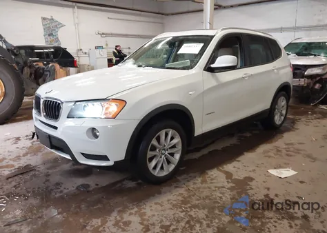 2013 BMW X3 xDrive28I из США, поврежденный, VIN 5UXWX9C59D0A10924